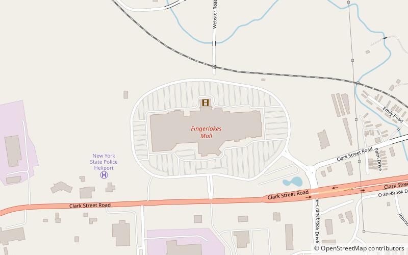 Fingerlakes Mall location map