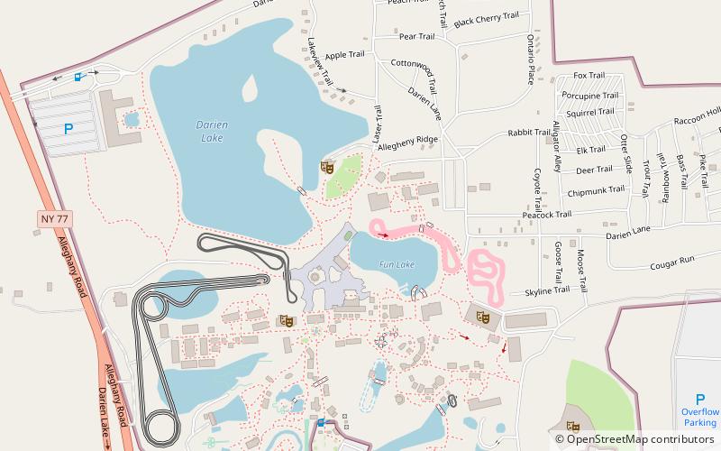 Boomerang: Coast to Coaster location map