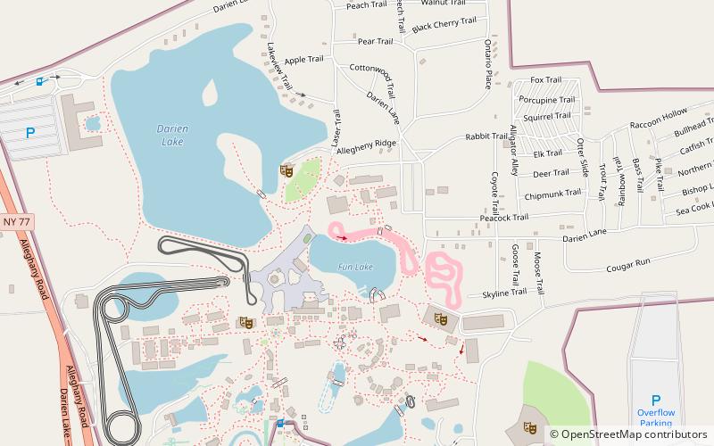 Moto Coaster location map