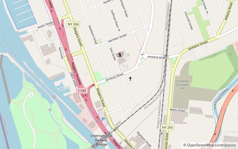 Market Square Historic District location map
