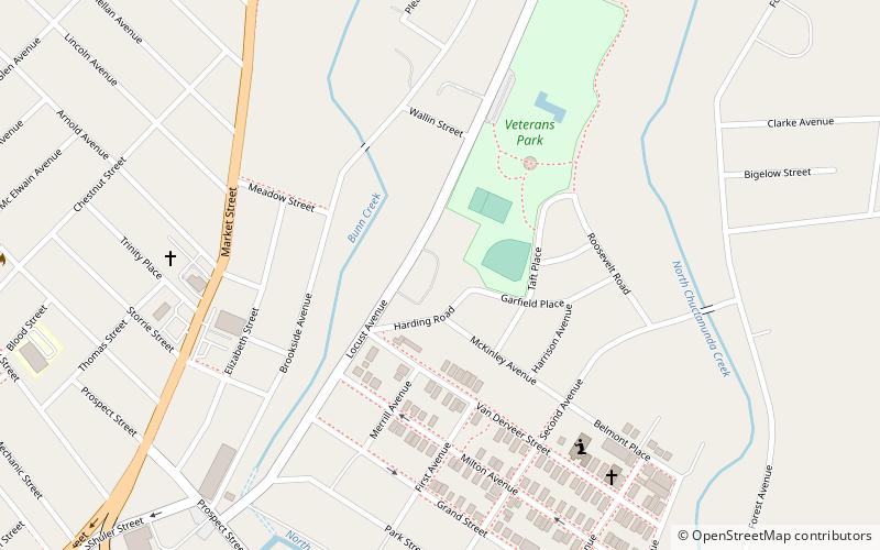 Saint Stanislaus Roman Catholic Church Complex location map