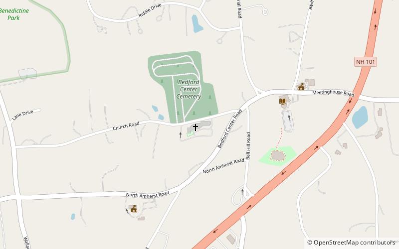 Bedford Presbyterian Church location map