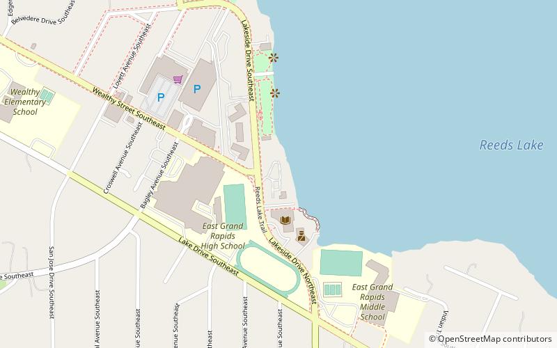 Grand Rapids Yacht Club location map