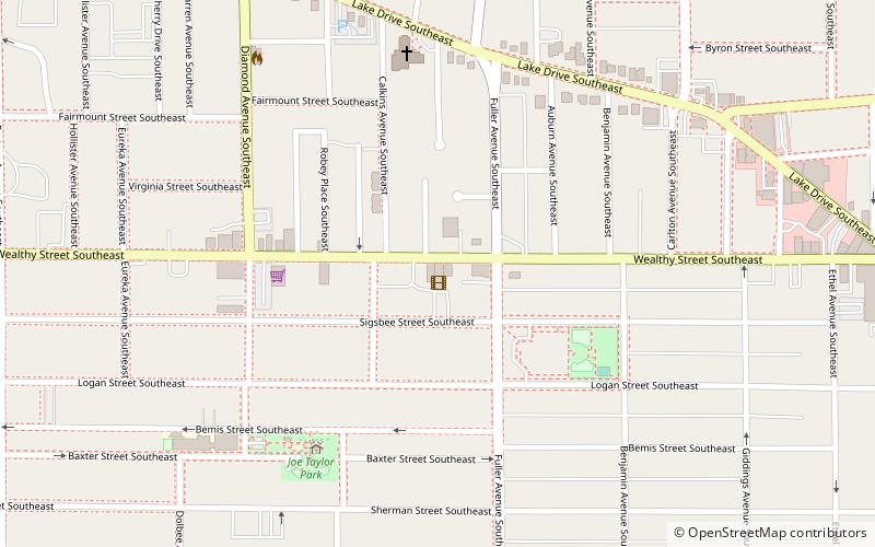 Wealthy Theatre location map