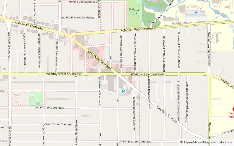 eastown grand rapids location map