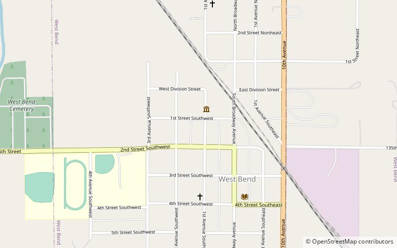 first presbyterian church west bend location map