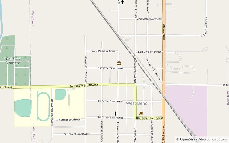 pierwszy kosciol prezbiterianski west bend location map