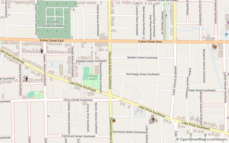 Third Reformed Church location map