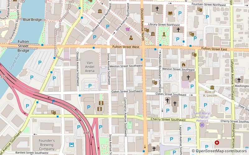 Heartside location map