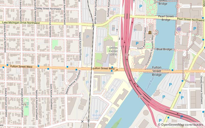 Beckering Family Carillon Tower location map