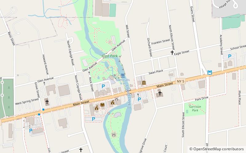 Glen Falls location map