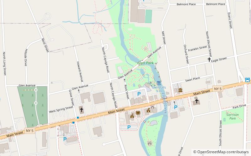 Glen Park location map