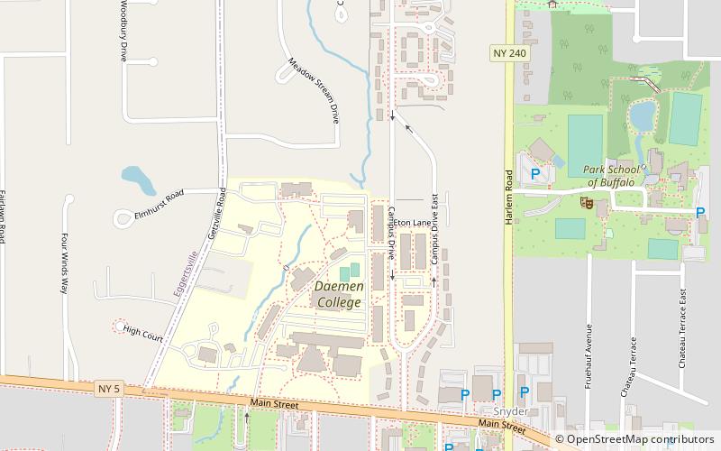 Daemen College location map