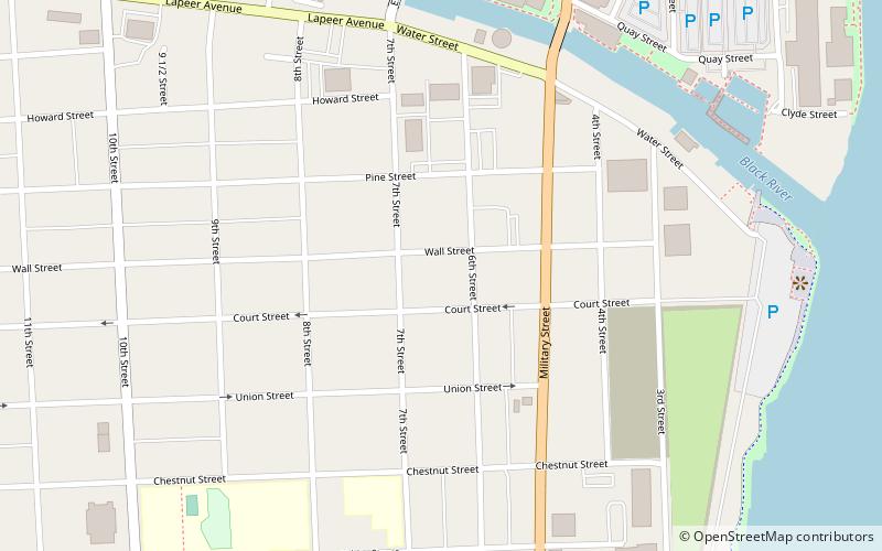 Carnegie Center location map