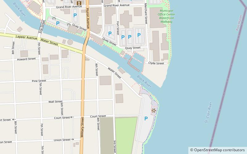 Huron Lady II River Cruises location map