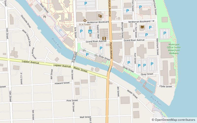 Military Road Historic District location map