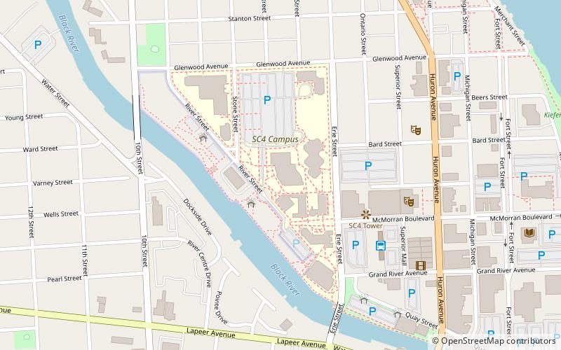 St. Clair County Community College location map