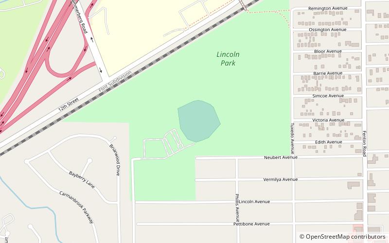 Cole Field location map