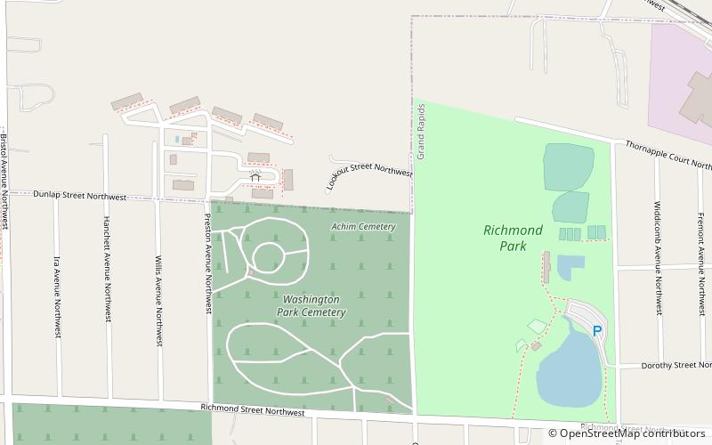 Ahavas Israel Cemetery location map