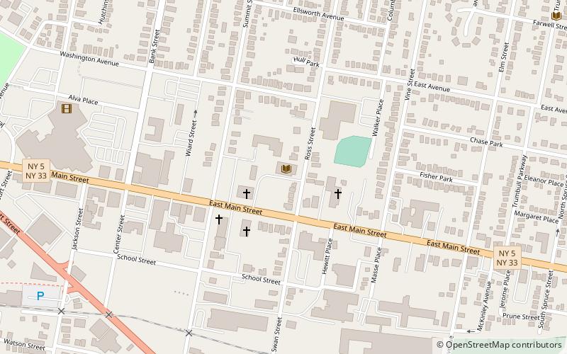 Richmond Memorial Library location map