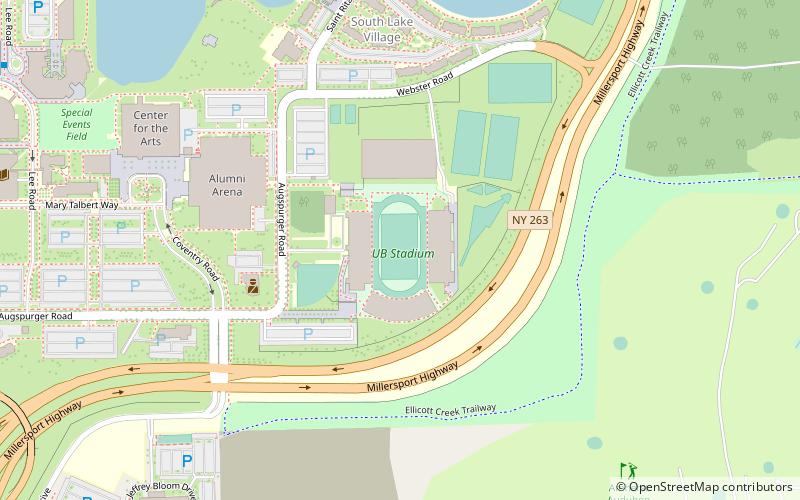 UB Staduim location map