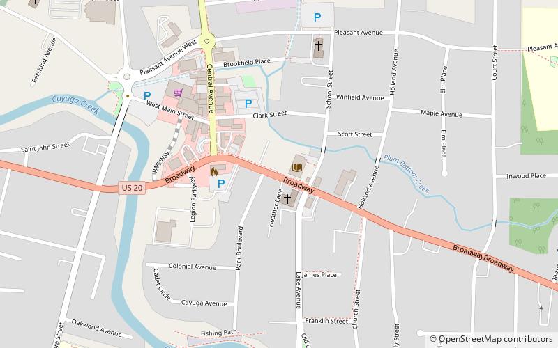 Lancaster location map