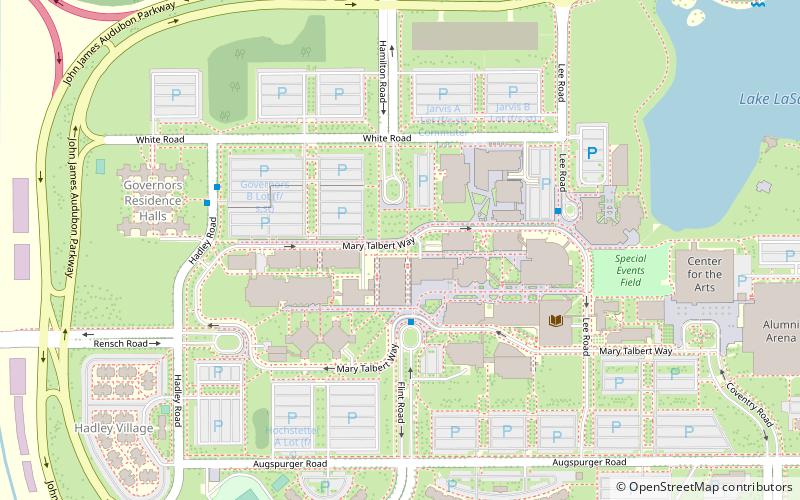 University at Buffalo Libraries location map