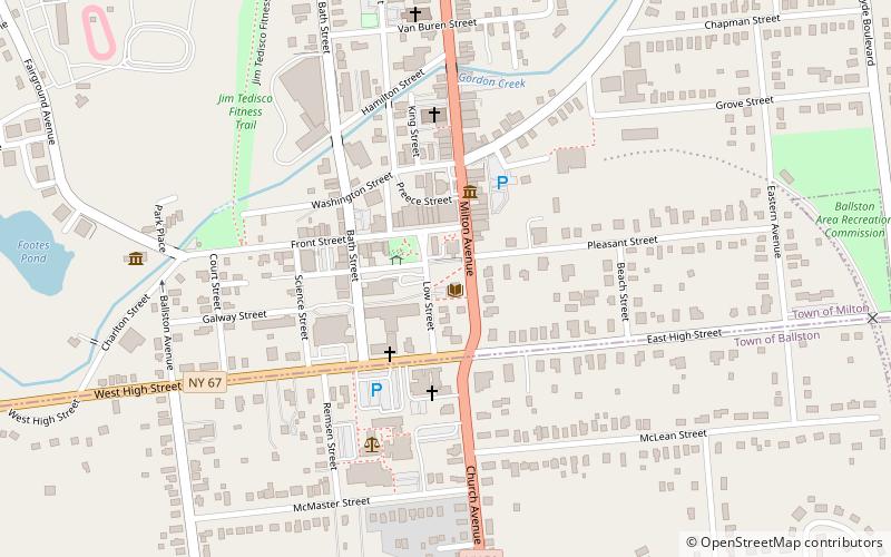 Ballston Spa Public Library location map