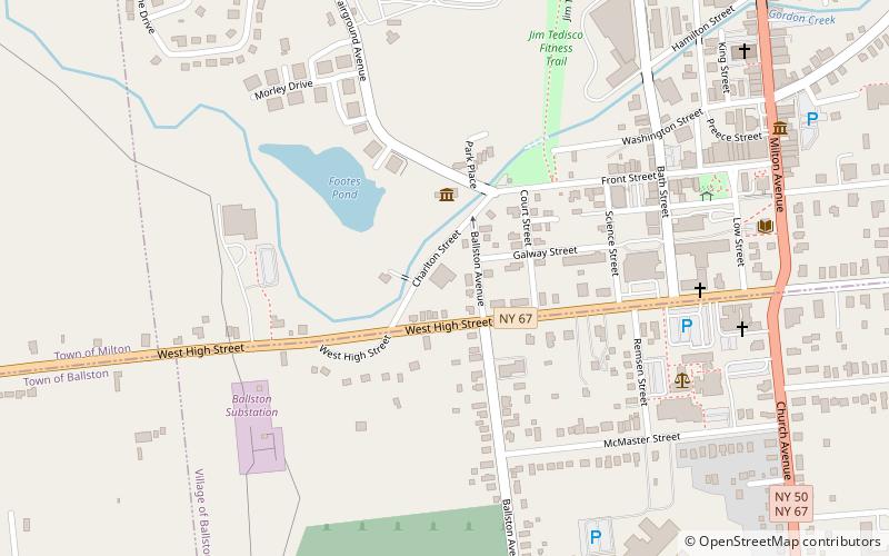 Brookside Museum location map