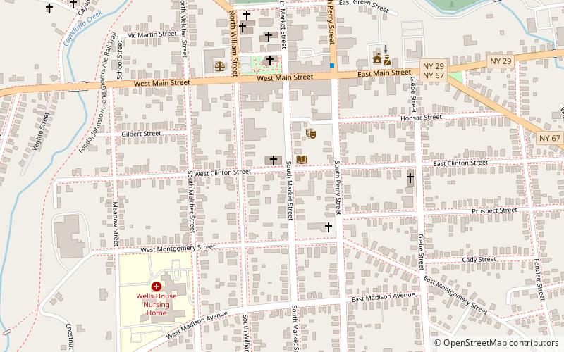 Chamberlain Benjamin House location map