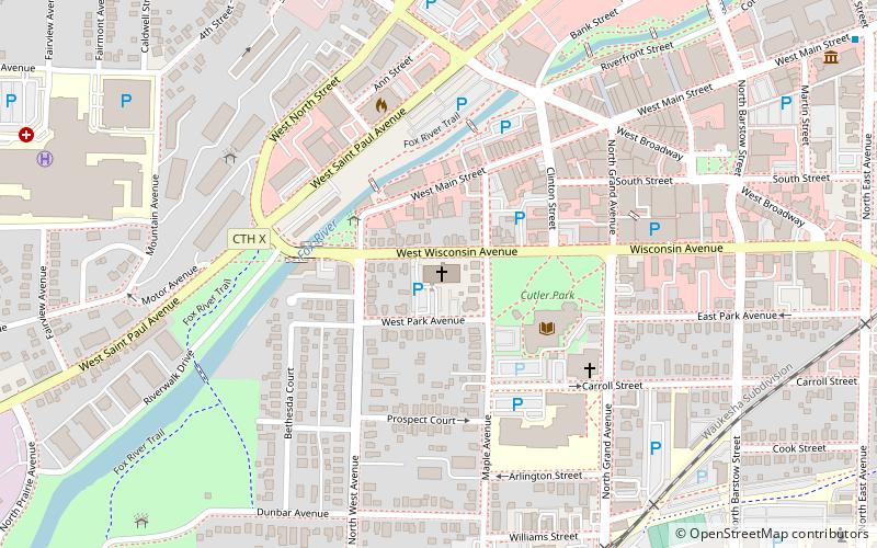 first german reformed church waukesha wisconsin location map