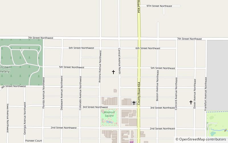 First Reformed Church location map
