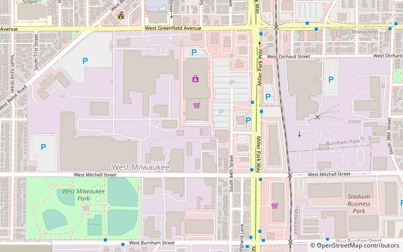 West Milwaukee location map