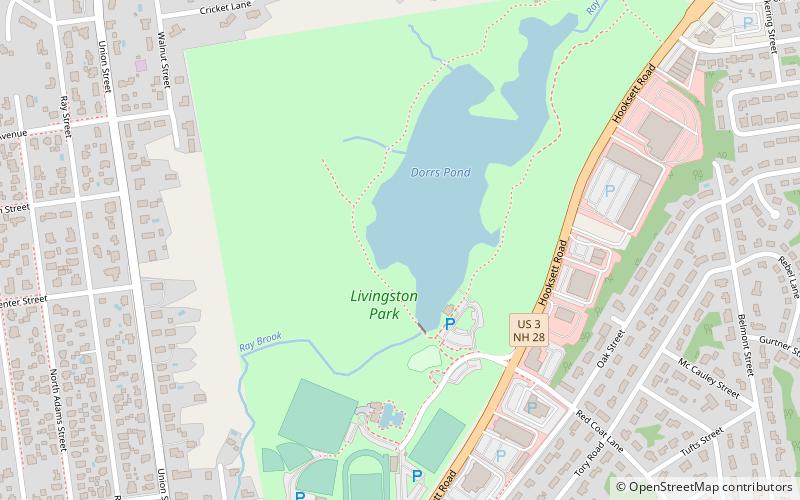 livingston park manchester location map