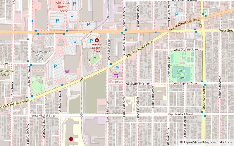 West Allis Farmers Market location map