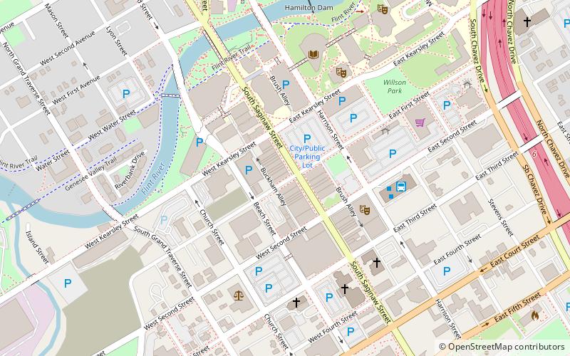 First Street Lofts location map
