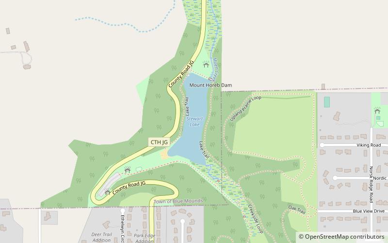 stewart lake mount horeb location map
