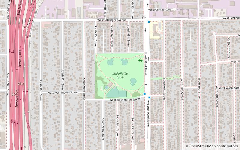 Friends of LaFollette Park location map