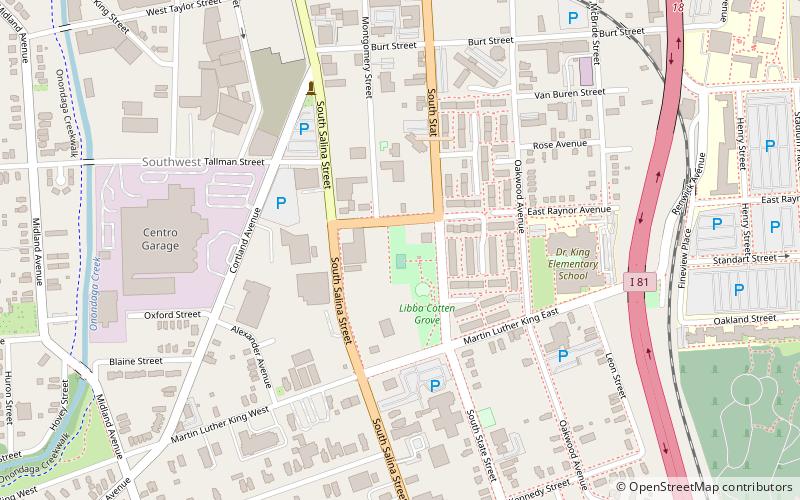 newell park syracuse location map