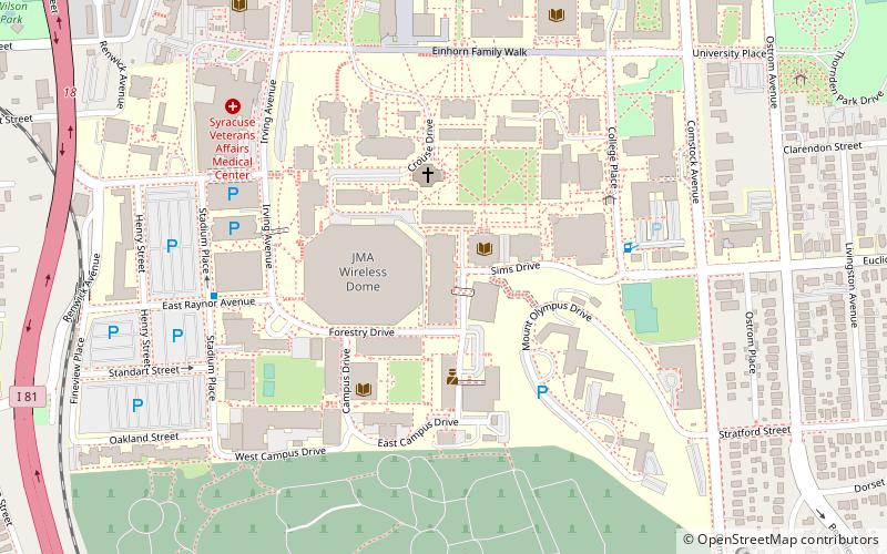 Archbold Gymnasium location map