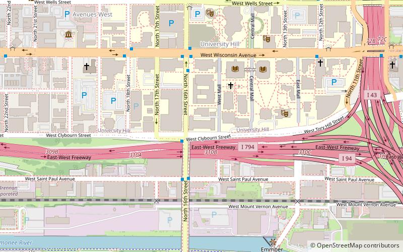 Marquette Gymnasium location map