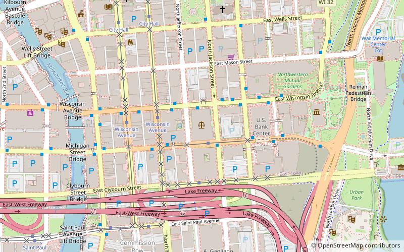 Federal Building location map