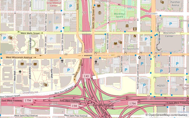 Calvary Presbyterian Church location map