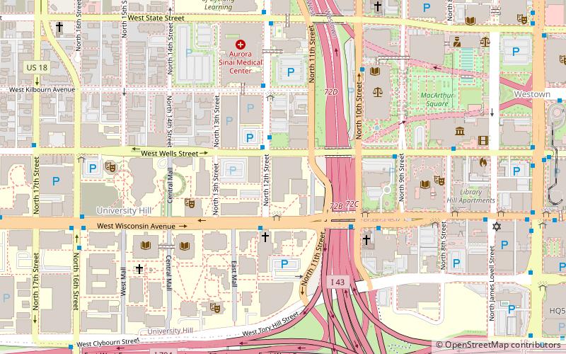 Al McGuire Center location map