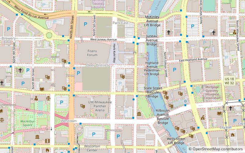 Turner Hall Ballroom location map