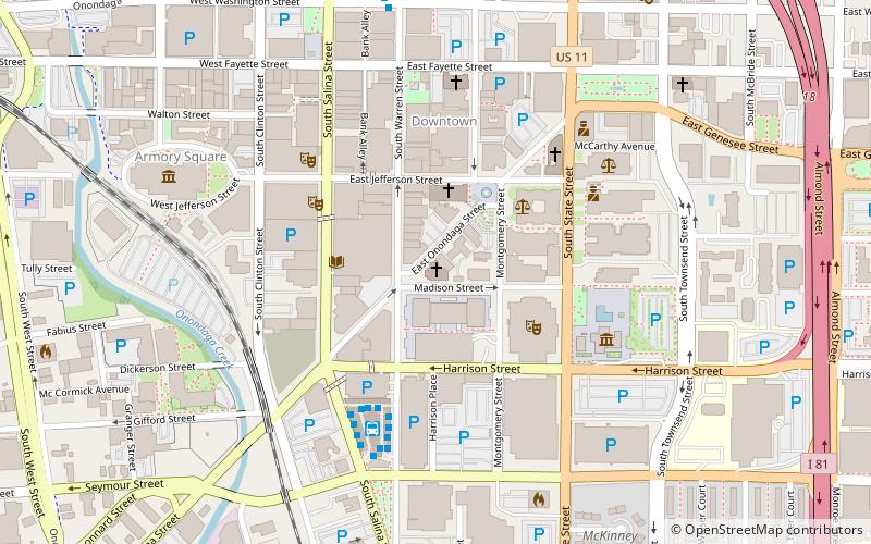 Plymouth Congregational Church location map