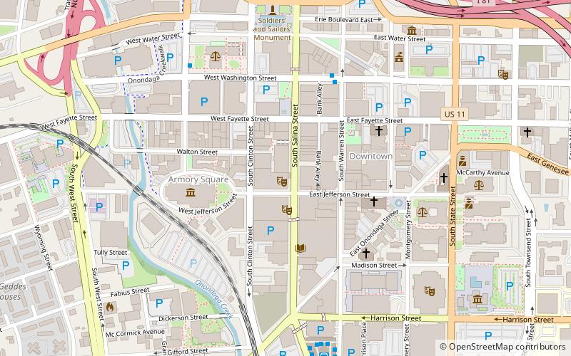 Landmark Theatre location map