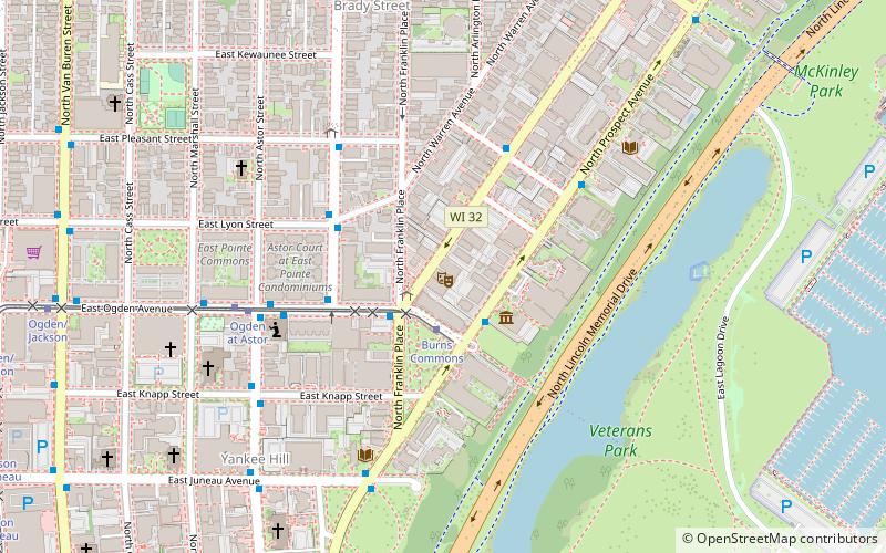 Shank Hall location map