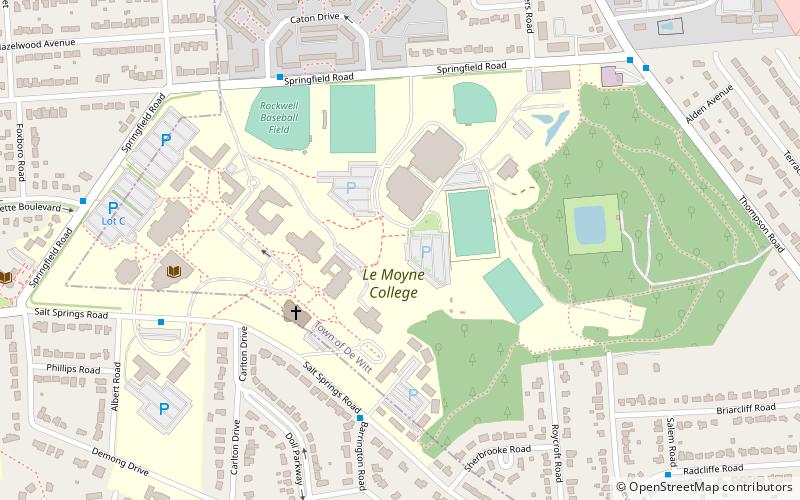 le moyne college syracuse location map