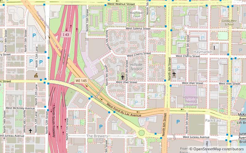 Saint John's Evangelical Lutheran Church location map